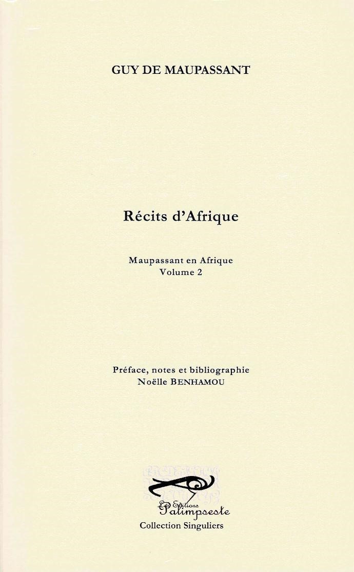 MAUPASSANT RECITS D'AFRIQUE